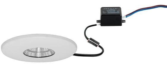 Brumberg ADAPT LED-Einbaudownlight 230V AC, 50Hz, 3W, 3000K, rund, starr, weiß matt (38371073)