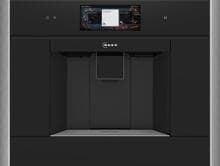 Neff CL4TT11N0 N90 Einbau Kaffeemaschine, Aroma double shot, Wassertank, TFT Display, HomeConnect, Tassenbeleuchtung, Edelstahl/Schwarz