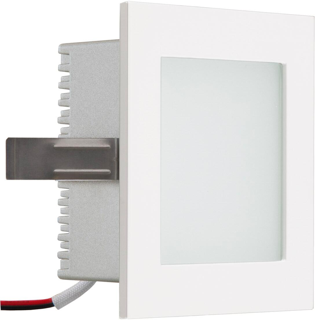 EVN LED Wandeinbau, IP20, 100-240V, 2,2W, 3000K, 150lm, weiß (P21802)