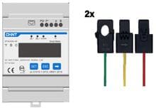 Sungrow SET Smart Meter DTSU666-20 mit 2 CT-Sets 100A, indirekte Messung, 3-phasig