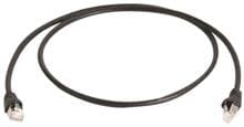 Telegärtner Patchkabel Cat.6A MP8 FS 500 LSZH-1,5 m, schwarz (100008299)