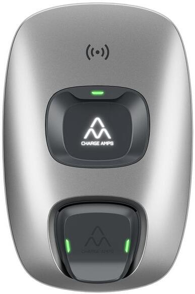 Charge Amps Dawn Wallbox, 22 kW, 3-Polig, 32A, Type2, 4G, OCPP, Professional, Eichrechtskonform, silber (131626)