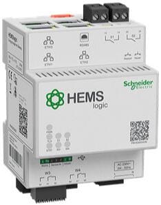 Schneider Electric HEMSlogic Gateway, Eigenverbrauchsoptimierung, EnWG Par. 14a, 230V, 4TE (PRHEMS04DE)
