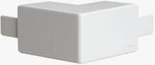 Hager LF4004039016 Außeneck halogenfrei zu Leitungsführungskanal LF 40x40mm verkehrsweiß