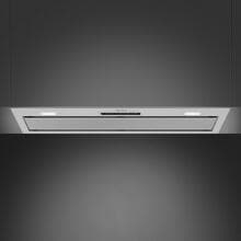 Smeg KSG9P4X EEK: A Lüfterbaustein, 90 cm breit, 730 m³/h, 3 Leistungsstufen+Intensiv, LED Licht, TouchControl, Edelstahl