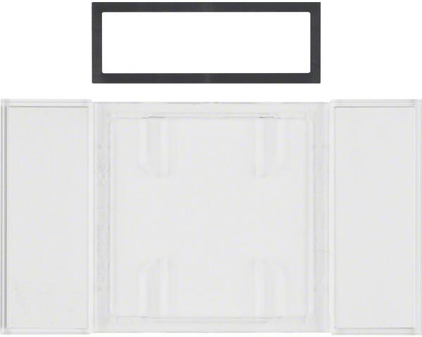 Berker 75900080 Beschriftungsfeld für B.IQ Tastsensoren, 1-3fach