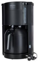 Krups KM3038 ProAroma Filterkaffeemaschine, 800 W, Wasserstandsanzeige, Anti-Tropf-Funktion, schwarz