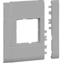 Hager Rahmenblende modular, BRH/A/S, ZS 50, OT 120, hfr, lack alu (GR1200BLAN)