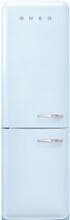 Smeg FAB32LPB6 50"s Style Retro Stand Kühl-Gefrierkombination, 60 cm breit, 331 L, Linksanschlag, Multiflow, LED-Display, pastellblau