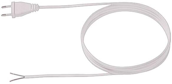 Bachmann Zuleitung H03VVH2-F 2x0,75, 2m, weiß (202.284)