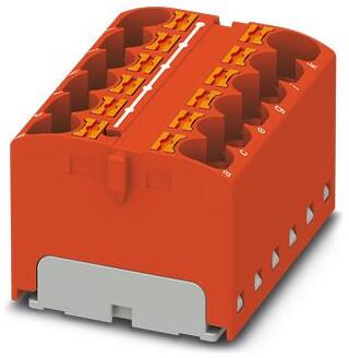 Phoenix Contact PTFIX 12X4 RD Verteilerblock, 450V, 32A, rot (3273816)