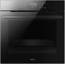 Amica EBX 944 670 S A+ Einbaubackofen, 56 cm breit, 77 L, XXL Backofen, Teleskopauszug, SteamClean, schwarz (58334)