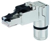 Telegärtner 100023061 MFP8 gewinkelt T568A Cat.6A