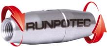 Runpotec Verbindungsstück, drehbar, für Ø 4,5 mm (20251)