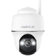 Reolink Argus Series B440 Überwachungskamera, akkubetrieben, 8MP, WLAN, Schwenk- und Neigefunktion, Sirene, weiß