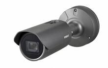 Hanwha Vision 2M Netzwerk-Bullet-Kamera, 5,2-62,4mm (optisch 12X) Optische Linse, Tag & Nacht, WDR (150dB), IP66, IK10, dunkelgrau (XNO-6120)