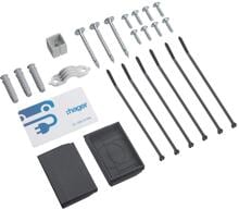 Hager XVS000 Zubehör-Set für E-Ladestation witty one, plus und pro