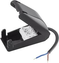 EVN Anschlussbox mit 3-fach Klemme und Zugentlastung zur Duchverdrahtung, max. 450V, max. 16A (AB45016)