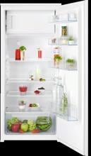 AEG OSF5O12ES Einbaukühlschrank mit Gefrierfach, Nischenhöhe 122,5 cm, 188 L, Schlepptürtechnik, OptiSpace, Integrierte elektrische Steuerung, LED-Beleuchtung, weiß