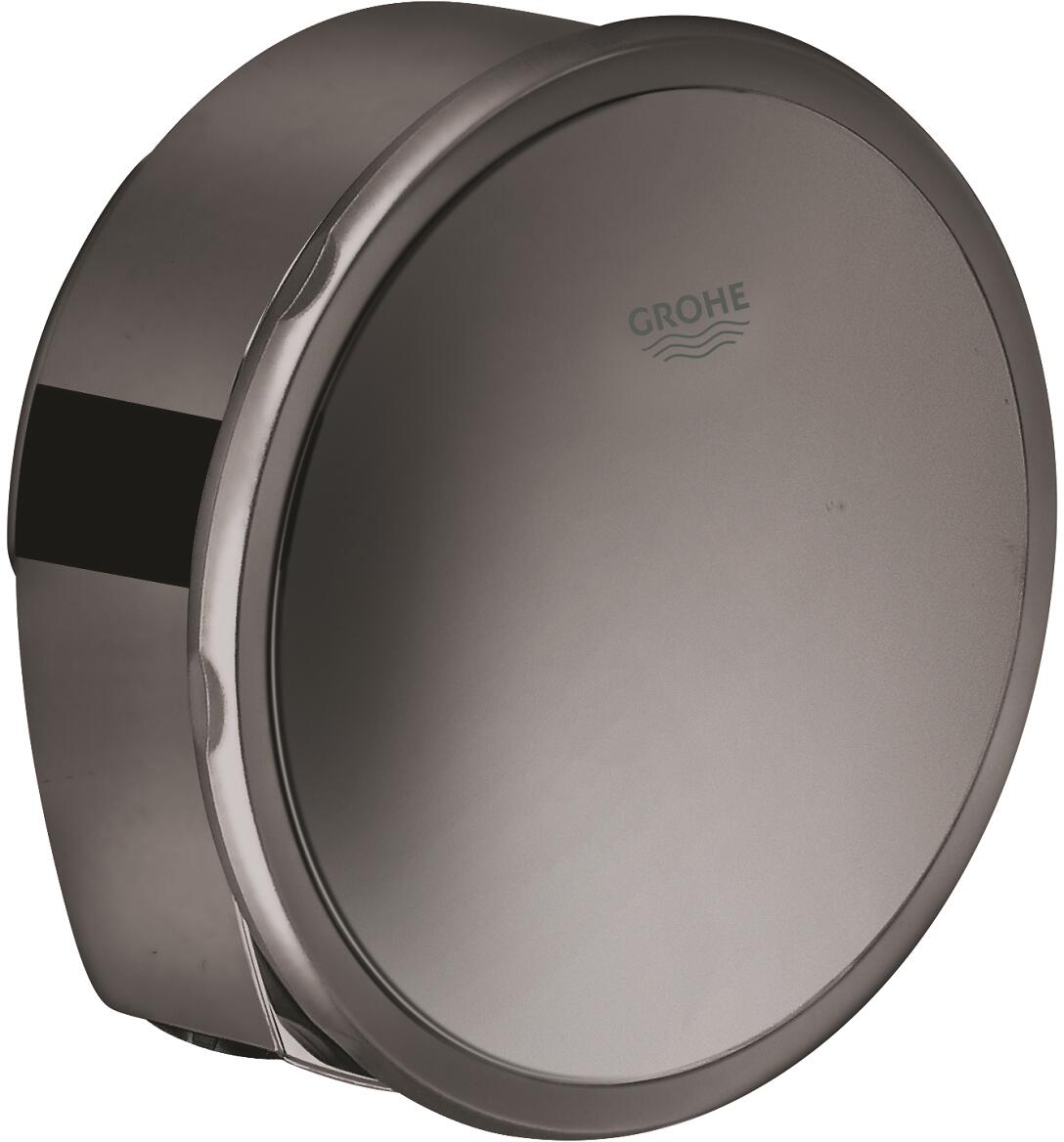 GROHE Talentofill Wannenfüll, Ab-und Überlaufgarnitur, Fertigmontageset, zur Kombination mit Wannengarnitur 28990/28991, hard graphite (19952A00)
