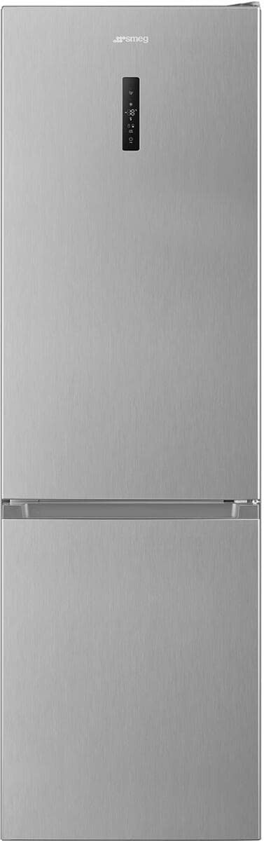 Smeg RC18XDNC Stand Kühl-/Gefrierkombination, 60 cm breit, 300 L, No Frost, edelstahl-optik