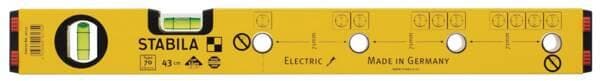 Stabila 16135 Wasserwaage Type 70 Electric, 43mm