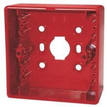 Siemens FDMH295-R Gehäuseboden für Handfeuermelder, Aufputzmontage, IP44, Kunststoff, 87 x 87 x 33 mm, rot (A5Q00013437)