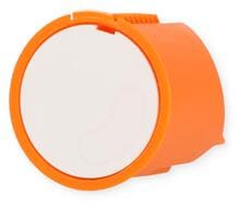 Kaiser 9248-01 Wandleuchten-Anschlussdose, 35/45 mm, orange