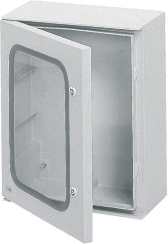 Hager FL266B Orion Schrank, Polyester Schutzklasse II, Klarsichttür 650x400x200mm