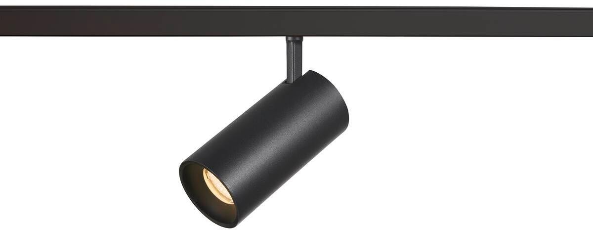 SLV 48V TRACK NUMINOS S DALI, Spot, schwarz / schwarz, 16W, 1060lm, 3000K, CRI90, 20° (1006723)