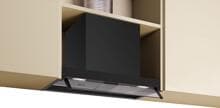 Neff D65XCC2S0 N50 Integrierte Designhaube, 60 cm breit, 583 m³/h, 3 Leistungsstufen, Klarglas, Mattschwarz