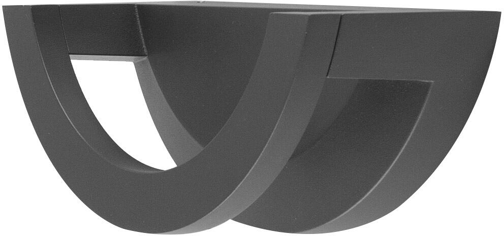 EVN LED Wandanbau, IP65, 200-240V, 8W, 3000K, 500lm, anthrazit (WLA65101602)