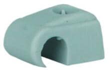 Pollmann Haft-clip 4-7 mm, ohne Nagel, grau (2300702)