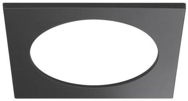 Brumberg Muna Micro Vorsatzelement zu 12563 und 12763, quadratisch, Länge 114 mm, Breite 114 mm, schwarz matt (81215080)
