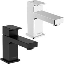 hansgrohe Vernis Shape Standventil 70 mit Hebelgriff für Kaltwasser oder vorgemischtes Wasser ohne Ablaufgarnitur, Messing, 5 l/min