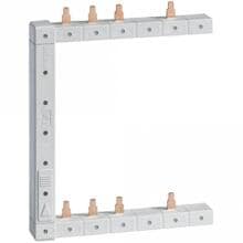 Hager KCFx6xx Phasenschiene senkrecht, 3-polig + N, kompakt, 63A, 125mm