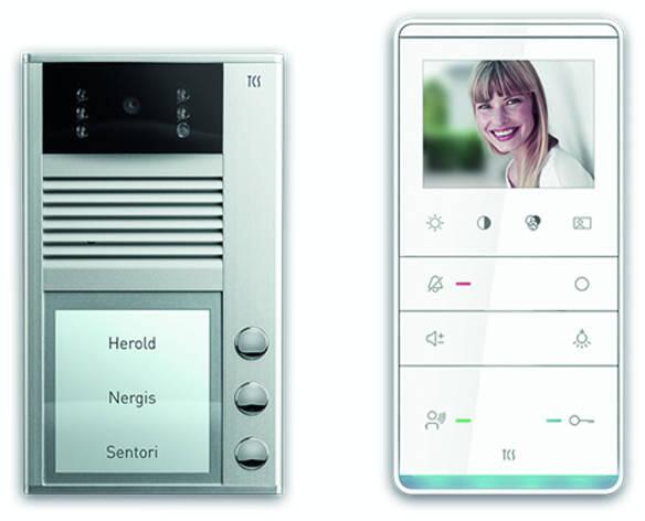 TCS PVC2330-0010 easy:pack, V2D Video AP, für 3 Wohneinheiten aus Außenstation, AVC