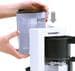 Cloer 5981 Single-Filterkaffeeautomat, 800 W, 5 Tassen, Tropf-Stopp-Funktion, schwarz/weiß