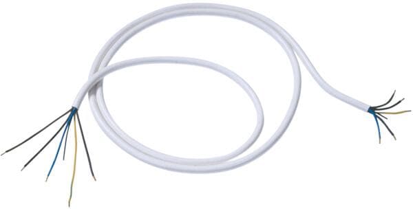 Bachmann H05VV-F 5G Herd-Anschlussleitung mit Aderendhülsen PVC, 70 °C, 230-250V, 2m, weiß (116.271)