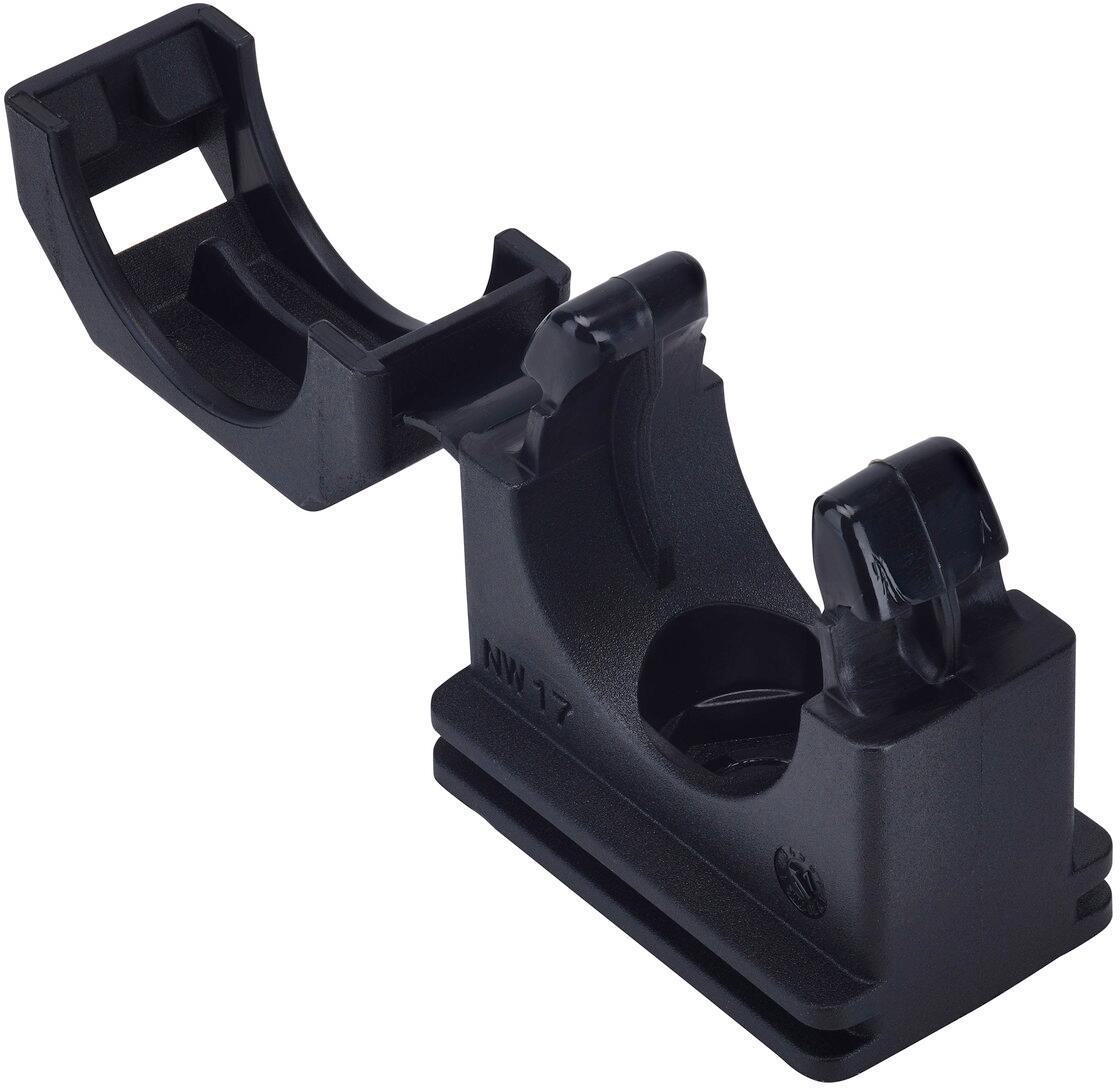 Fränkische COPA-S-17B Wellschlauchhalter, 17mm, schwarz (4892121500), 10 Stck.