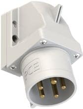 PCE CEE-Wandgerätestecker, 32A, 5p, 1h, IP44 (525-1)