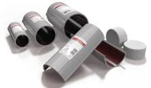 Flamro 01271301 CT Kabelröhre D:120mm Länge 300mm mit intumeszierendem Inlay, grau