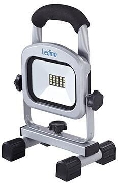 Ledino LED-Akkustrahler 10W Charlottenburg 10A2, silber (11140106006211)