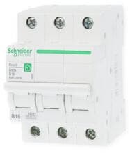 Schneider R9F23316 Leitungsschutzschalter Resi9 3-Polig, 16A, B-Charakteristik