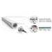 Leuchtek Lichtband IP65 Serie LBL12-40WX -XW, 50W, 5750lm, 3000/4000/5700K, weiß (134475)