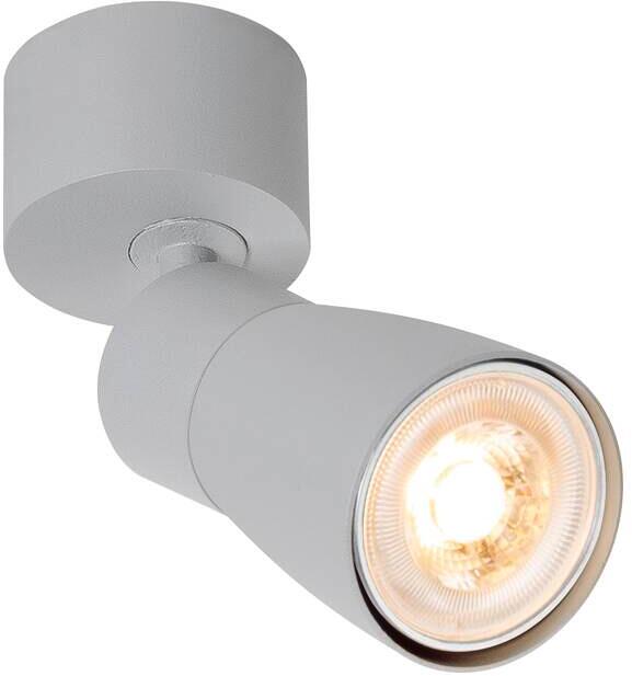 SLV PURI 2.0 DOME Decken- und Wandaufbauleuchte, 1x max.6W, rund, GU10, grau/grau (1008295)