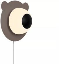 Nordlux Bruna Bear Wandleuchte, E14, 25W, braun (2312951018)