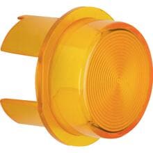 Berker 1282 Haube für Drucktaste/Lichtsignal, E10, gelb transparent