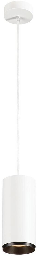 SLV NUMINOS PD PHASE L Indoor LED Pendelleuchte 60°, 28W, 2475lm, 2700K, weiß/schwarz (1004344)
