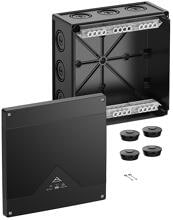 Spelsberg Abox Pro 350-35²/sw Abzweigkasten IP66/IP67/IP69, 252x252x120mm, schwarz (43502001)